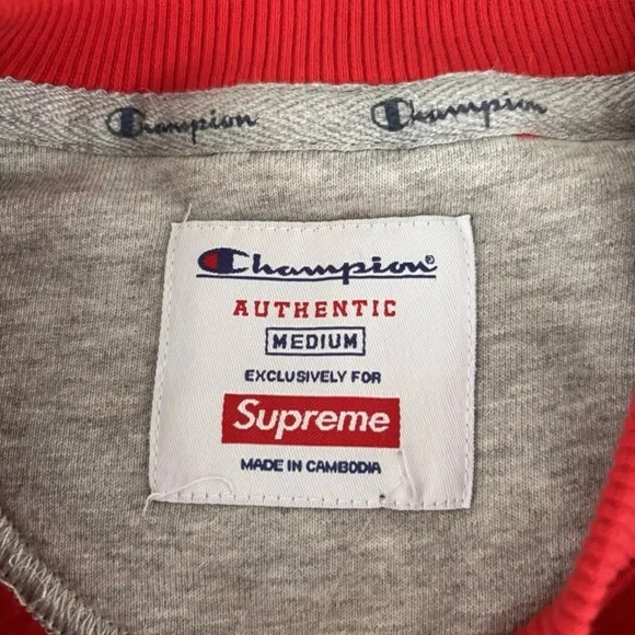 Supreme Champion Chrome Crewneck